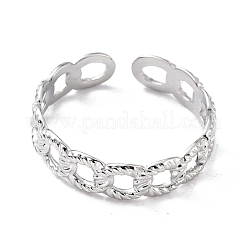 Tarnish Resistant 304 Stainless Steel Finger Rings&nbsp;RJEW-L102-04P