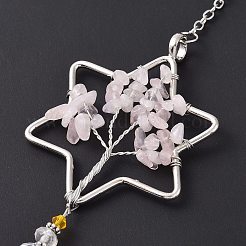 Teardrop Acrylic Beads Big Pendant Decorations&nbsp;HJEW-D029-01P-B