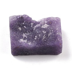 Rough Natural Lepidolite/Purple Mica Stone Beads&nbsp;G-D457-02