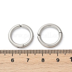 201ステンレススチールカフイヤリング  ゴールドカラー  17x2.5mm&nbsp;EJEW-C131-01C-P
