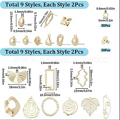 DIY Dangle Stud Earring Making Kits&nbsp;DIY-SC0019-58