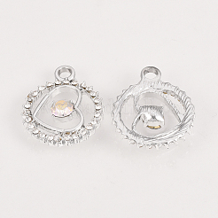 Alloy Rhinestone Pendants&nbsp;LS-X-ALRI-Q234-010P