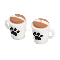 Cooffee Theme Silicone Beads&nbsp;SL-CBA6E44-01B