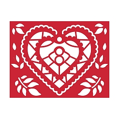 Heart Carbon Steel Cutting Dies Stencils&nbsp;DIY-WH0170-061