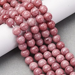 Ombre Effect Dyed Glass Beads Strands&nbsp;GLAA-T031-01O