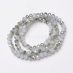 Electroplate Glass Beads Strands&nbsp;EGLA-A034-J2mm-S04