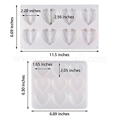 2Pcs 2 Style DIY Food Grade Silicone Molds&nbsp;DIY-SZ0006-55
