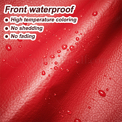 PU Leather Self-adhesive Fabric&nbsp;DIY-WH0001-92B