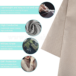 EMF Protection Fabric&nbsp;AJEW-WH0314-712I-04