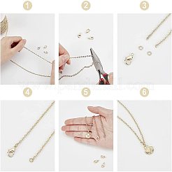 真鍮製ロブスタークロウ留め金 30色3個  ニッケルフリー  本金メッキ&ステンレススチールカラー  12x7x2.5mm  穴：1mm  10個/カラー&nbsp;KK-BC0002-19