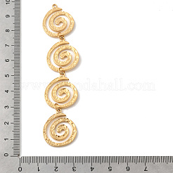 304ステンレススチール製ビッグペンダント  ゴールドカラー  ラウンド  95x19x1.5mm  穴：1.8mm&nbsp;STAS-Z181-01G-01