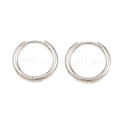 Brass Huggie Hoop Earrings Earrings&nbsp;KK-CBA8A92-03P
