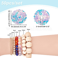 1 Set Acrylic Beads Set&nbsp;FIND-PH0007-04B
