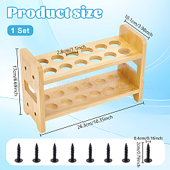 Bamboo Multi-Use Cylinder Tube Display Racks&nbsp;AJEW-WH0596-177A