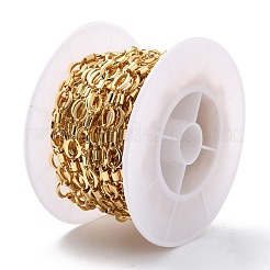 Handmade Brass Oval Link Chains&nbsp;CHC-A004-17G-NR