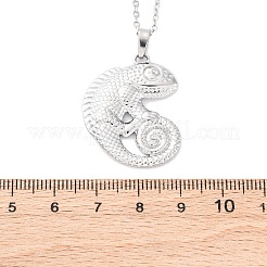 304 Stainless Steel Pendant Necklaces&nbsp;NJEW-H059-07P