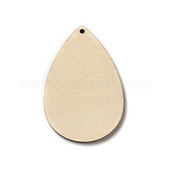 Single Face Printed Wood Big Pendants&nbsp;WOOD-H102-03B