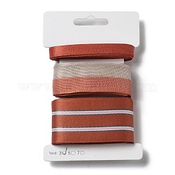 9 Yards 3 Styles Polyester Ribbon&nbsp;SRIB-C002-04E