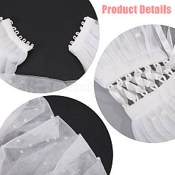 1Pc Polyester Gauze Tippet&nbsp;AJEW-GL0003-25B-01