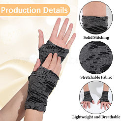 Polyester Beggar Gloves&nbsp;AJEW-WH20080-17B