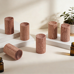 Column Wooden Aromatherapy Diffuser&nbsp;AJEW-WH0077-208C