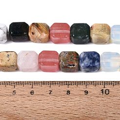 Natural & Synthetic Mixed Gemstone Beads Strands&nbsp;G-Q608-10