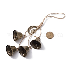 Iron Bell Pendant Decoration&nbsp;HJEW-JM02247