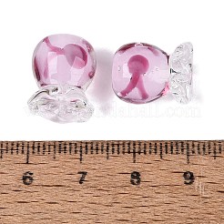Inner Flower Handmade Lampwork Beads&nbsp;LAMP-Q039-13A