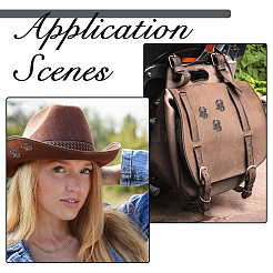 16Bags Scorpion Alloy with Iron Decorative Rivets&nbsp;BUTT-FH0001-035A