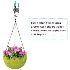 Iron Wall Hooks&nbsp;AJEW-WH0018-48E