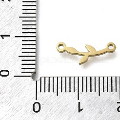 304 Stainless Steel Connectors Charms&nbsp;STAS-U041-06G