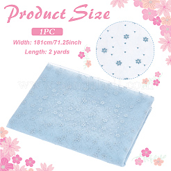 Nylon Lace Fabric&nbsp;DIY-WH0699-65C