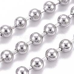 304 Stainless Steel Ball Chains&nbsp;CHS-F009-01D-P