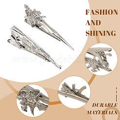 2Pcs 2 Style Brass Tie Clip&nbsp;FIND-CA0008-55