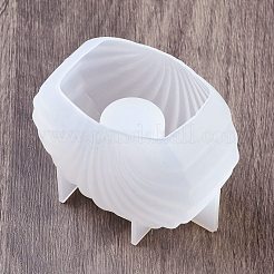 DIYキャンドルシリコンモールド  キャンドル作り用  シェル形状  ホワイト  5x7.1x5.75cm&nbsp;DIY-B076-05