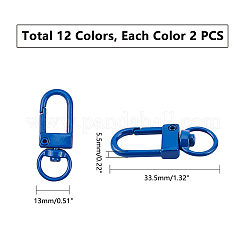 Metal Swivel Clasps&nbsp;FIND-PH0015-89
