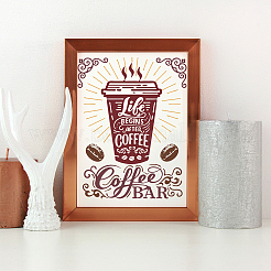 Self-Adhesive Silk Screen Printing Stencil&nbsp;DIY-WH0338-150
