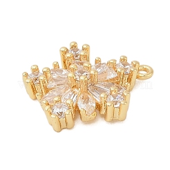 Brass Micro Pave Cubic Zirconia Pendatns&nbsp;KK-I380-03G