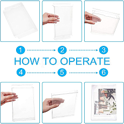 Transparent PVC Rectangle Favor Box Candy Treat Gift Box&nbsp;CON-BC0006-27