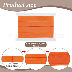 2M 12Colors Cotton Polyester Ribbon&nbsp;OCOR-PH0036-32