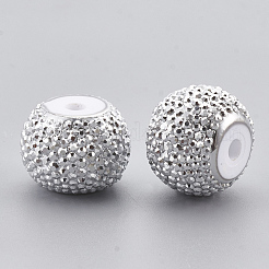 Resin Rhinestone Beads&nbsp;RESI-T020-02C-03