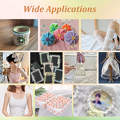 25M Polyester Elastic Lace Trim Ribbons&nbsp;OCOR-PH0006-27A