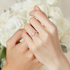 4Pcs 4 Styles Alloy Cuff Ring Findings&nbsp;FIND-CA0009-57