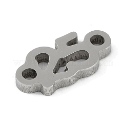 Non-Tarnish 304 Stainless Steel Connector Charms&nbsp;STAS-L279-018P