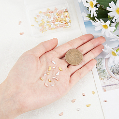 144Pcs 4 Styles Alloy Cabochons&nbsp;MRMJ-OC0002-38