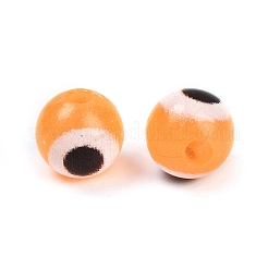 Luminous & Printed Opaque Acrylic Beads&nbsp;LACR-G050-01G