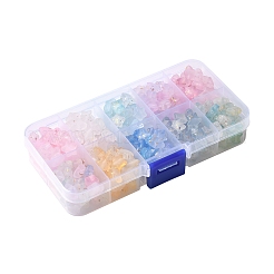 300Pcs 10 Colors Frosted Acrylic Charms&nbsp;OACR-FS0004-09