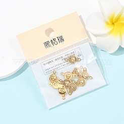 SHEGRACE Brass Snap Clasps&nbsp;XGR0120G-167G
