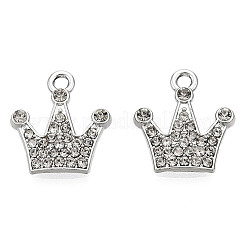 Alloy Rhinestone Pendants&nbsp;PALLOY-S133-004P