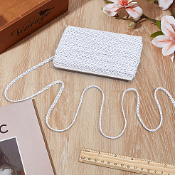 Filigree Polyester Lace Ribbon&nbsp;OCOR-WH0111-113A